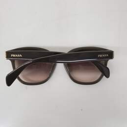 PRADA WM's Grey Frame & Gradient Lens Sunglasses SPR 17R AUTHENTICATED alternative image