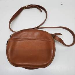 Coach Vintage Brown Leather Crossbody Bag alternative image