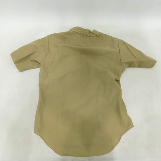 2 US Military DSCP Men's Button-Up Short Sleeve Shirts Size 16 image number 3