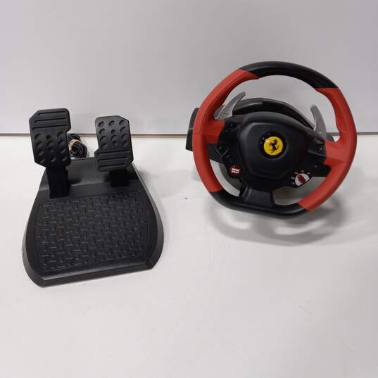 Thrustmaster Xbox Ferrari 458 Spider Racing Wheel & Pedals image number 1