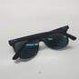 Ray-Ban RB4184 Black Square Frame Polarized Green Lens Sunglasses image number 4