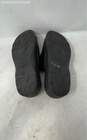 Italian Shoemakers Womens Black Shimmer Silver Slide Sandals Size 8 W image number 5