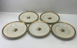 Royal Copenhagen Porcelain Dinner Plates Fine China 5 pc Set