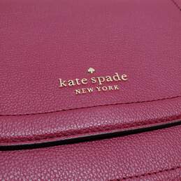 Kate Spade New York Maroon Leather Shoulder Bag