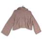 NWT Sincerely Jules Womens Pink Cowl Neck Cropped Pullover Sweater Size Small image number 2