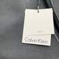 NWT Calvin Klein Womens Black Leather Bottom Stud Double Handle Tote Bag Purse image number 6