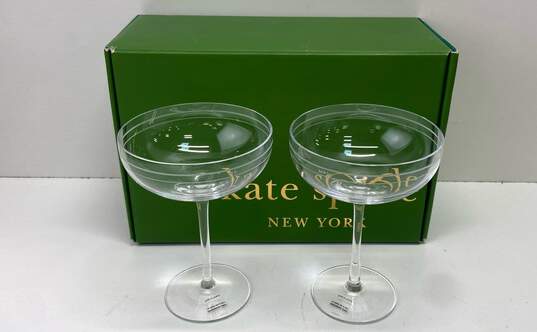 Kate Spade Darling Point Champagne Saucer Pair image number 5
