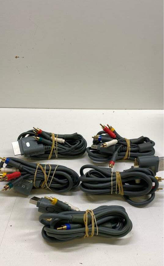 Microsoft Xbox 360 Audio Video AV Component HD Cable, Lot of 5 image number 5