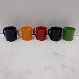 5pc Set of Fiesta Java Mugs