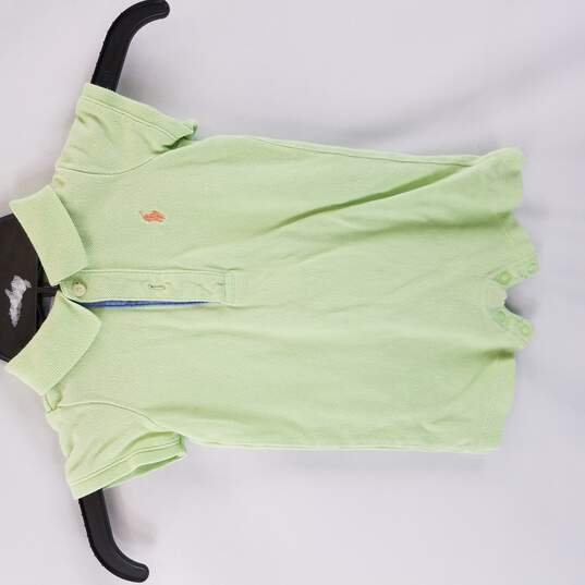 Buy the Ralph Lauren Baby Onesie Lime Green 9M | GoodwillFinds