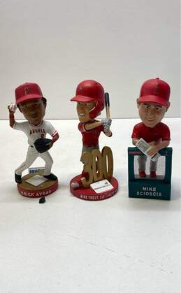 Lot of Los Angeles Angels of Anaheim Bobbleheads alternative image