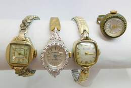 VNTG Gruen Landau Buler & La Marque Women's Watches & Ring Watch 52.5g