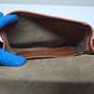 Vintage DOONEY & BOURKE Surrey Two Tone Leather Flap Crossbody Bag image number 4