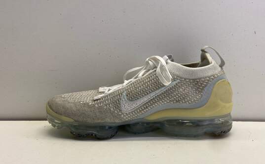 Nike Air VaporMax 2021 Flyknit White Pure Platinum Athletic Shoes Women's SZ 10 image number 2