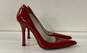 Charles David Patent Leather Stiletto Heels Red 6.5 image number 3