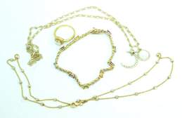 925 CZ Celestial Necklaces Ring & Amethyst Garnet Citrine & Topaz Bracelet