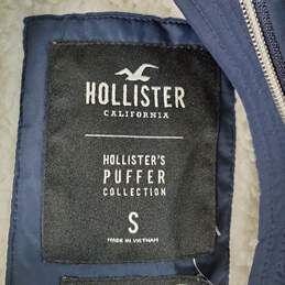 Hollister Women Blue Puffer Coat S alternative image