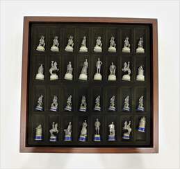 Vintage Franklin Mint Civil War Chess Set Board Game National Historical Society alternative image