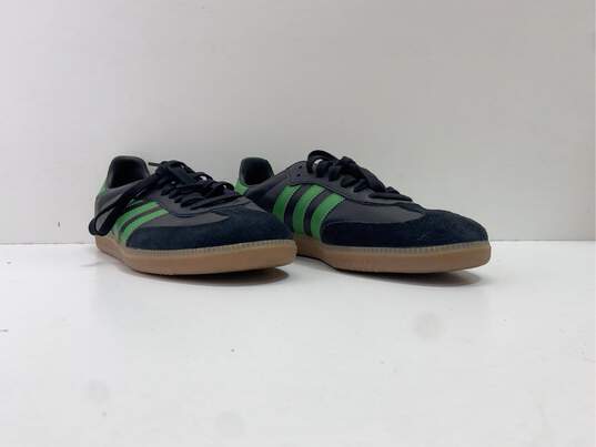 adidas Samba Black Green Sneaker Casual Shoes Men's Size 10 image number 3