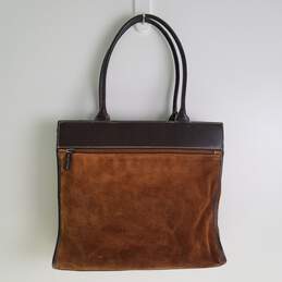 Franklin Covey Suede Leather Bag  Suede leather, Genuine leather