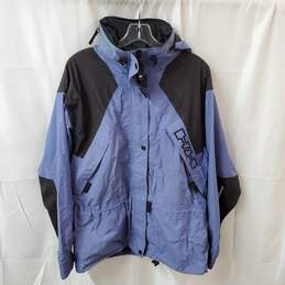 Helly Hansen Purple Windbreaker Jacket in Size Medium