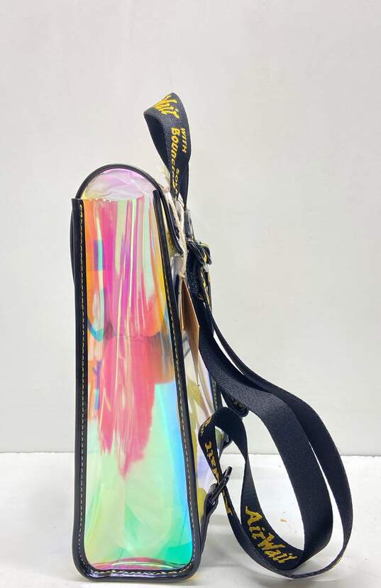 Dr. Martens Iridescent Transparent Mini Backpack image number 2