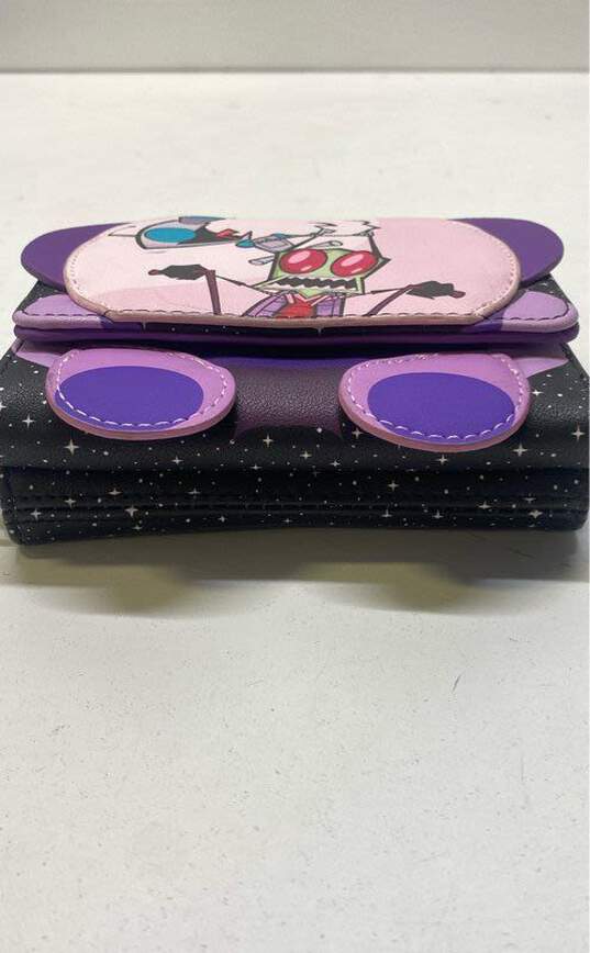 Loungefly X Invader Zim 20th Anniversary Wallet Multicolor image number 3