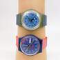2 - VNTG Unisex Multi Color Swatch Swiss Analog Quartz Watches image number 2
