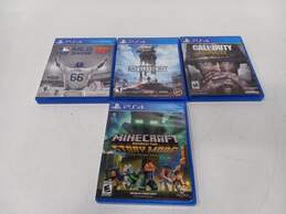 Bundle Of 4 Sony PlayStation 4 Video Games