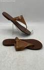 Tory Burch Womens Brown Sandals Size 7 M image number 2