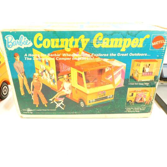 Vintage 1970 Mattel Barbie Country Camper IOB image number 7