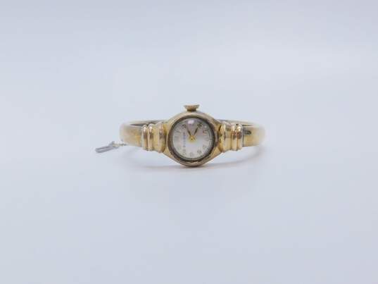 Ladies Vintage Gold Filled Bulova & Elgin Jeweled Watches 40.3g image number 3