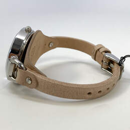Designer Fossil Georgia ES2830 Brown Leather Strap Quartz Wristwatch alternative image