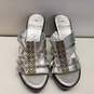 Italian Shoemakers Women Wedge Heels Silver Size 7M image number 6