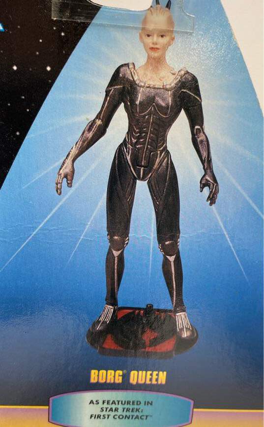 Star Trek BORG QUEEN Alien Action Figure Warp Factor 5 Series Playmates 1998 NIP image number 4