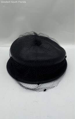 Mr. Paul Womens Black Velvet Hat With Veil