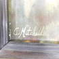 C. Mitchell MCM Mid Century Boy W/ Dog Framed Art Piece image number 2