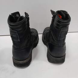 Men's Harley-Davidson D93370 Blacked-Out Boxbury Moto Boots Size 8.5M alternative image