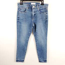 Loft Women Blue Skinny Jeans Sz 8P NWT