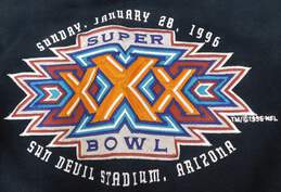 VTG 1996 Starter NFL Super Bowl XXX Steelers vs Cowboys Sweater Men's Size XXL alternative image