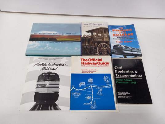 Bundle of 6 Assorted Railroad Books image number 1