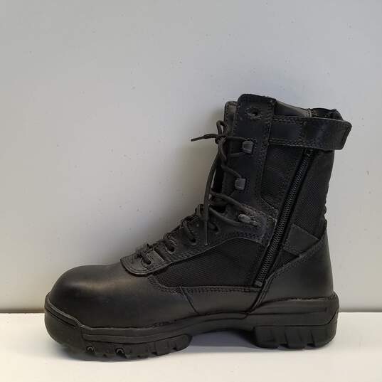 Bates E02263 8in Men's Black Tactical Sport Composite Toe Side Zip Boot Size 6 image number 2