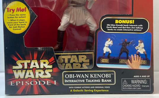 Think Away Star Wars Ep. 1 Obi-Wan Kenobi Interactive Talking Bank image number 2