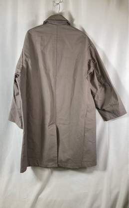 NWT Calvin Klein Mens Taupe Pockets Long Sleeve Collared Rain Coat Size M alternative image