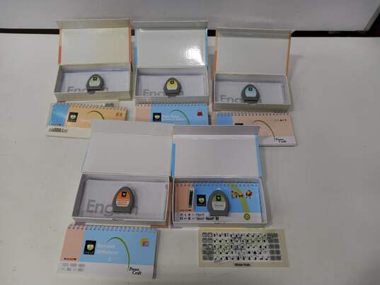 Bundle of 5 Assorted Cricut Font Cartridges IOB image number 4