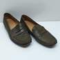 Tod's Green Slip-on Loafers Size 9.5 image number 1