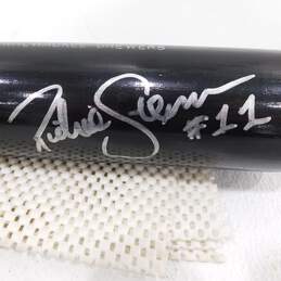 Richie Sexton Autographed Milwaukee Brewers Baseball Bat