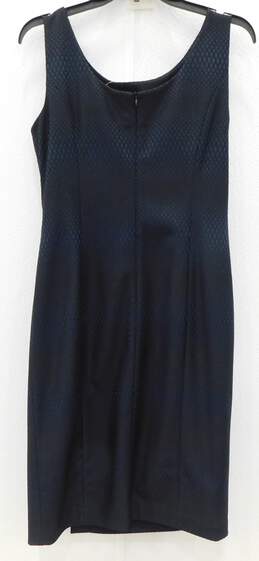Doncaster Blue Mesh Overlay Dress Women's Size 8 alternative image