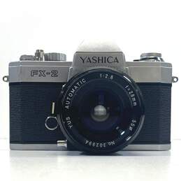 Yashica FX-2 35mm SLR Camera with 28mm & 50mm Lens alternative image