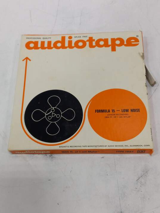 Vintage Audiotape Formula 15 Low Noise Recording Audio Tape image number 1